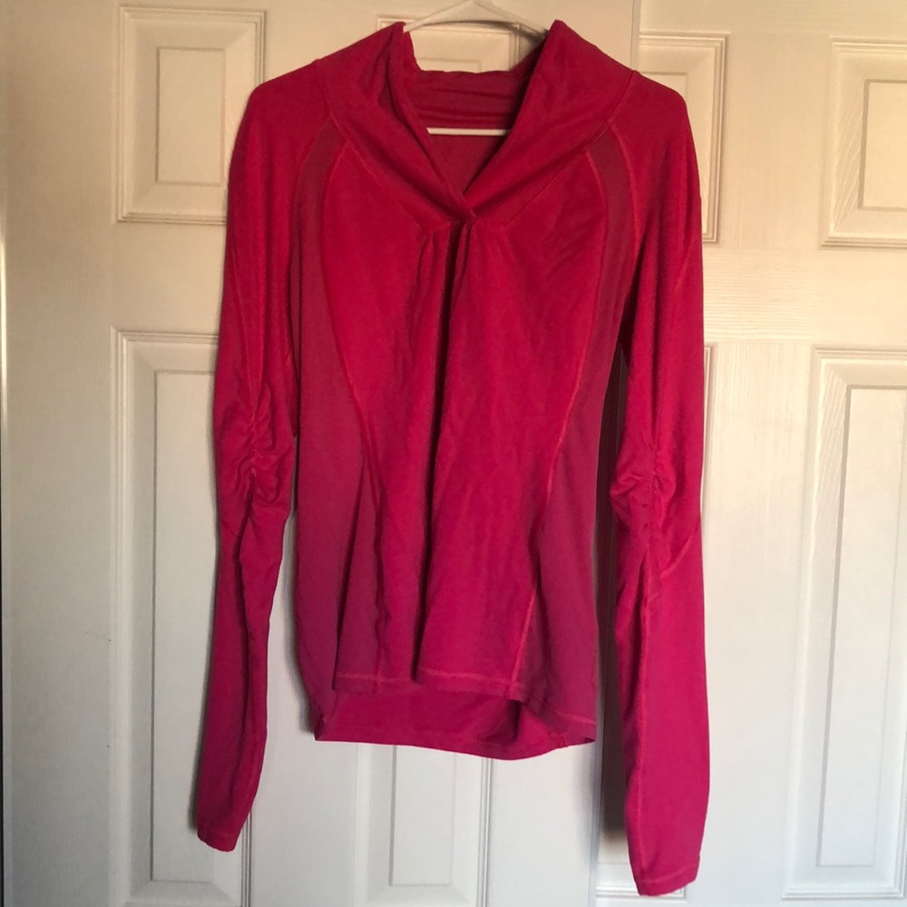 Hot Pink Lululemon Long Sleeve